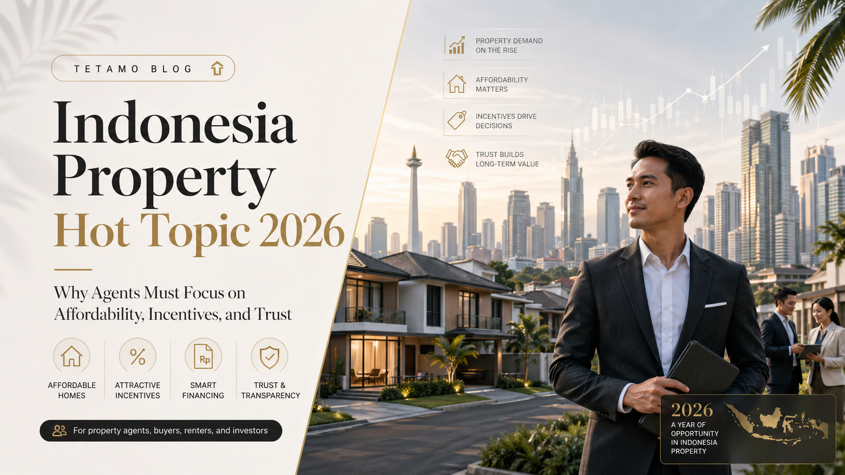 Topik Panas Properti Indonesia 2026: Mengapa Agen Harus Fokus pada Keterjangkauan, Insentif, dan Kepercayaan