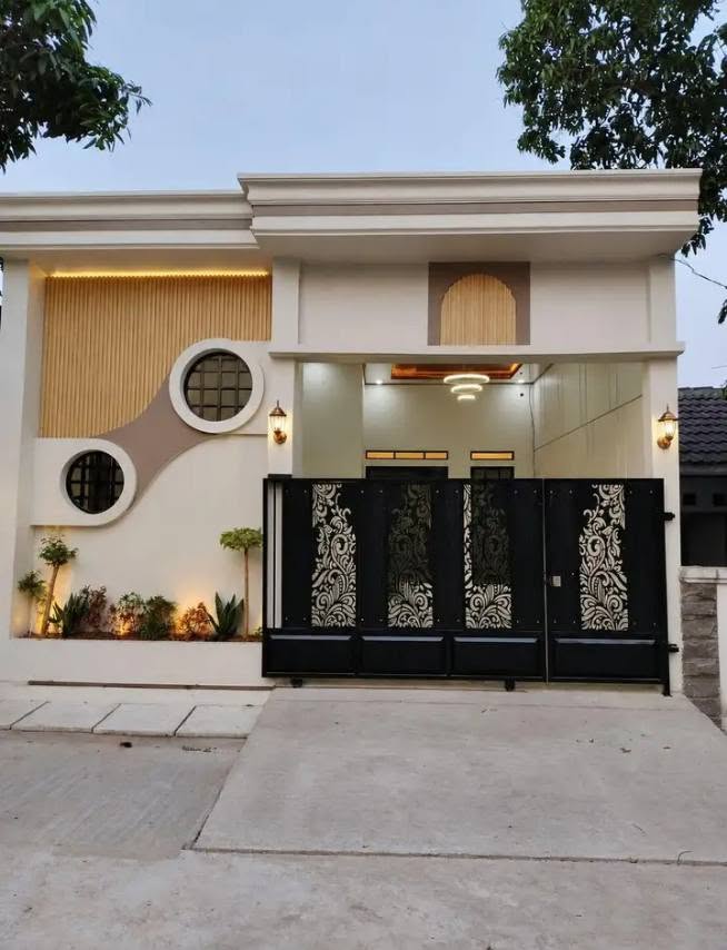 House for Sale in Graha Melasti, Bekasi with Garden and Carport