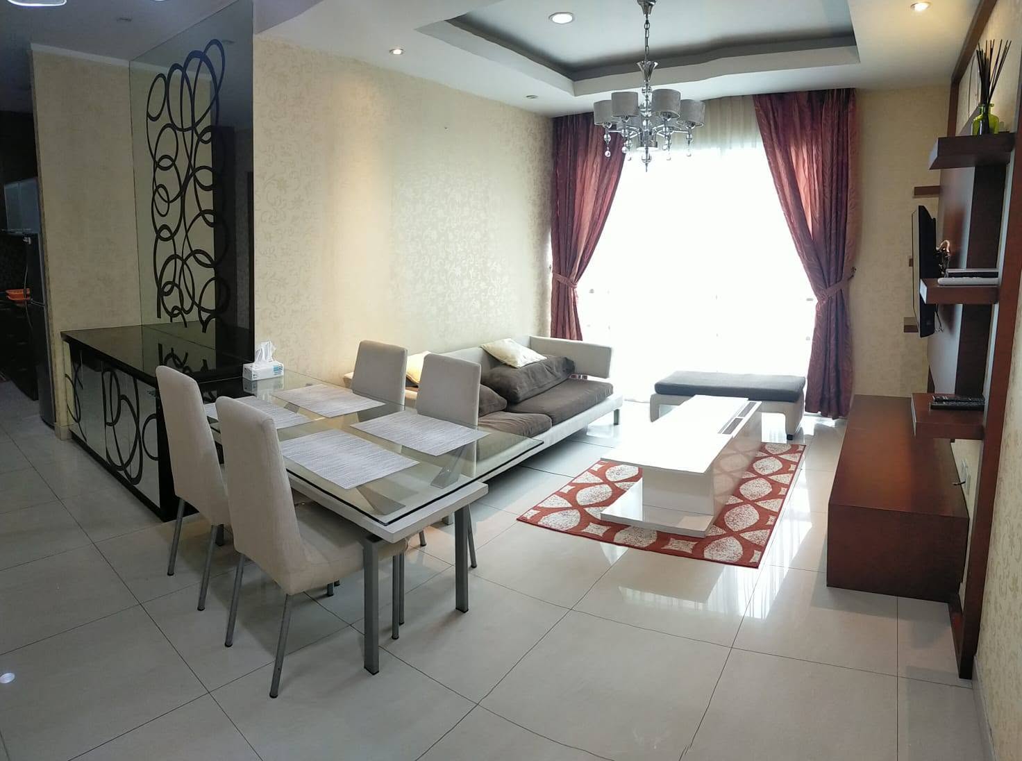 Fully Furnished 2-Bedroom Apartment for Rent in Tanah Abang, Jakarta Pusat 2