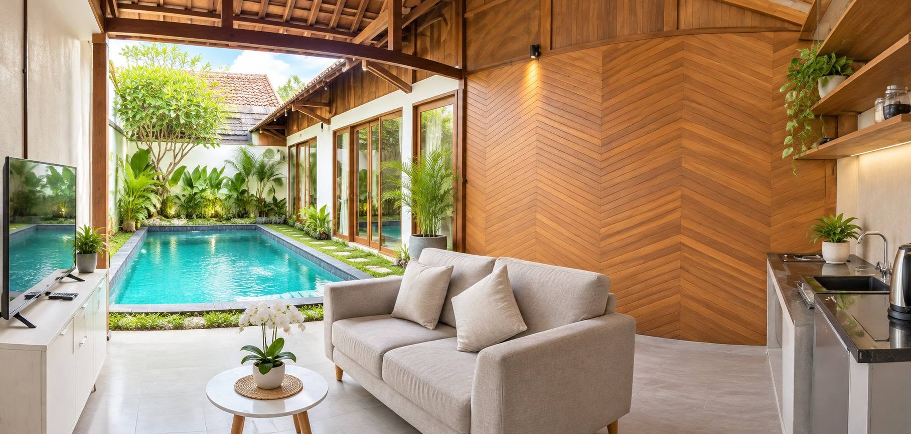Fully Furnished 2-Bedroom Villa with Pool in Pemogan, Denpasar Selatan 3