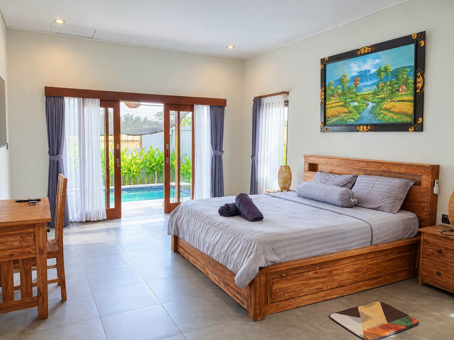 Fully Furnished 2-Bedroom Villa for Rent in Ubud, Bali with Private Pool