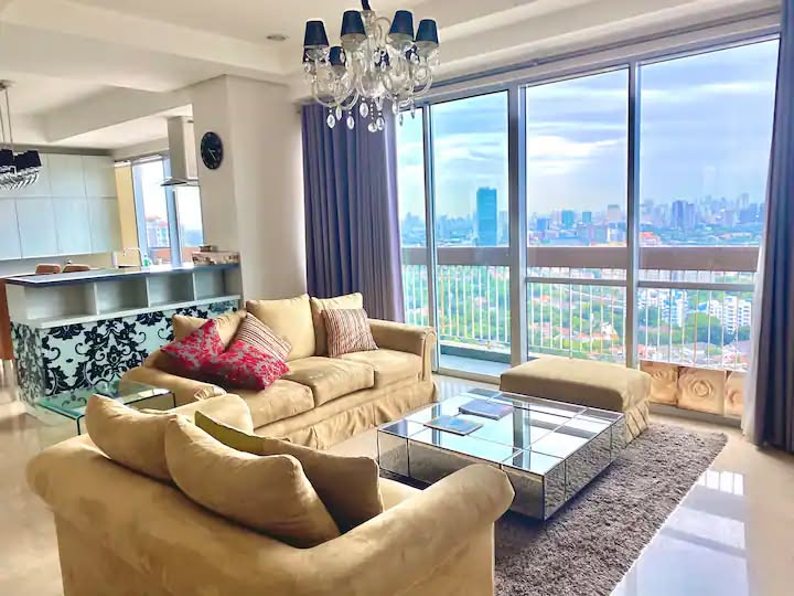 Fully Furnished 2-Bedroom Apartment for Rent in Kemang, Jakarta