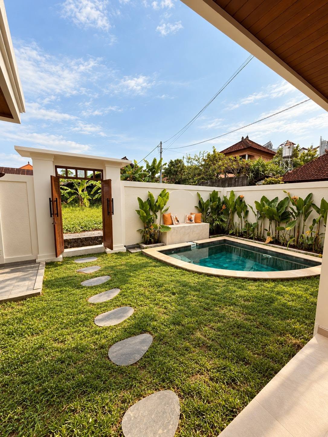 1-Bedroom Villa for Rent in Jalan Canggu, Bali with Pool and Modern Facilities 7