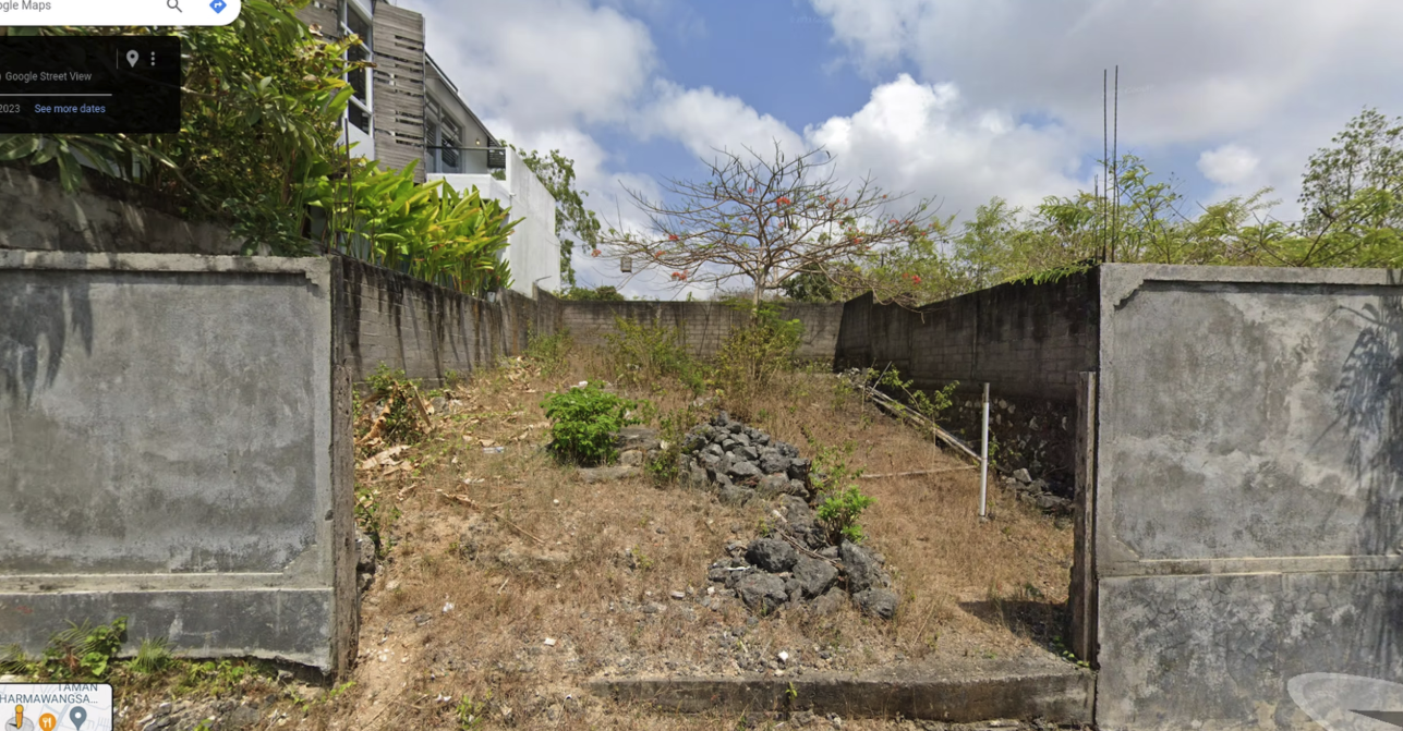 Tanah 1,5 Are Jalan Palapa V Kampial Benoa | Tembok Keliling, Pompa Air | Rp 750.000.000 2