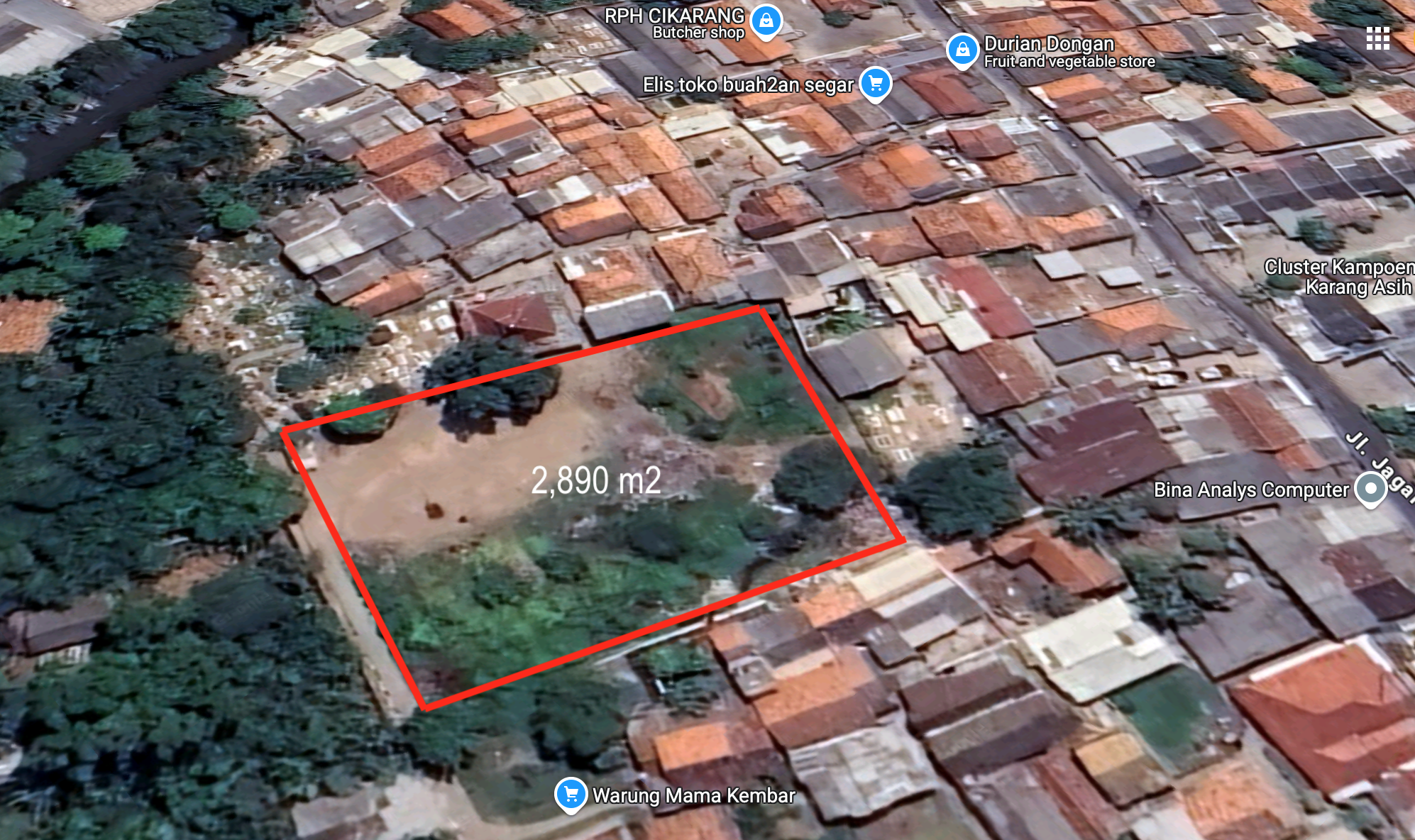 Residential Land for Sale in Karangasih, Bekasi with SHM Freehold Certificate 3