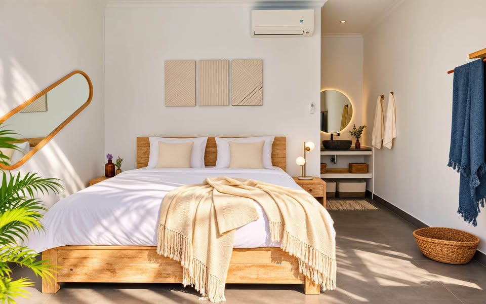 Fully Furnished 3-Bedroom Villa for Monthly Rent in Canggu, Bali with Private Pool 3