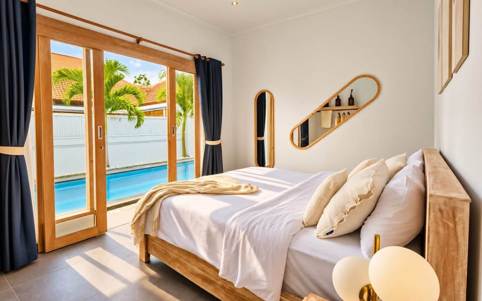Fully Furnished 3-Bedroom Villa for Monthly Rent in Canggu, Bali with Private Pool 4