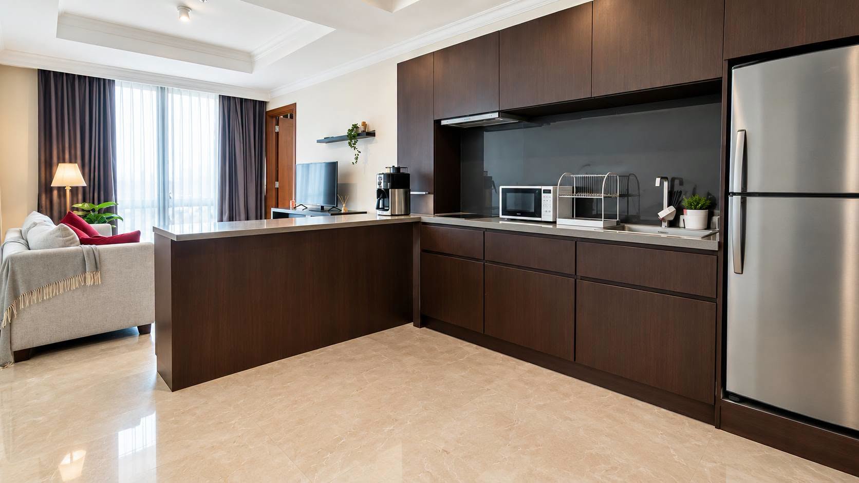 Fully Furnished 1-Bedroom Apartment for Rent in Senayan, Jakarta Selatan 2