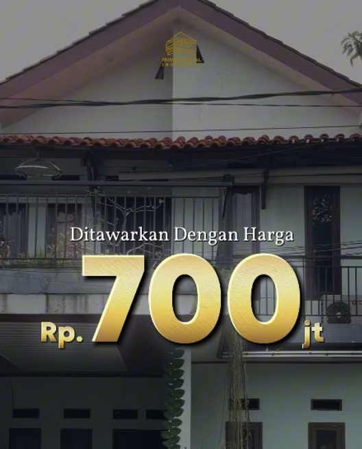 Rumah 2 Lantai Dalam Cluster Dekat Stasiun Bojong Gede | 3 KT, SHM | Rp 700jt