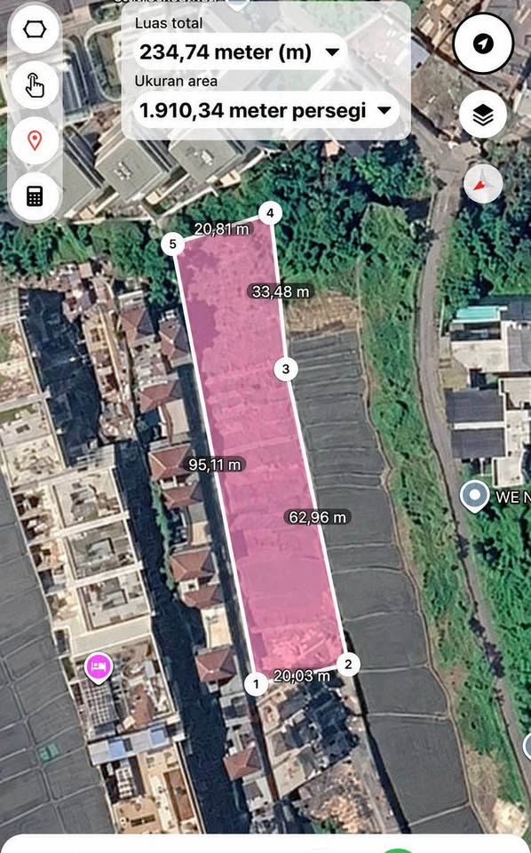 Land for Yearly Rent at Cemagi Beach, Jalan Pantai Mengening, Bali 2