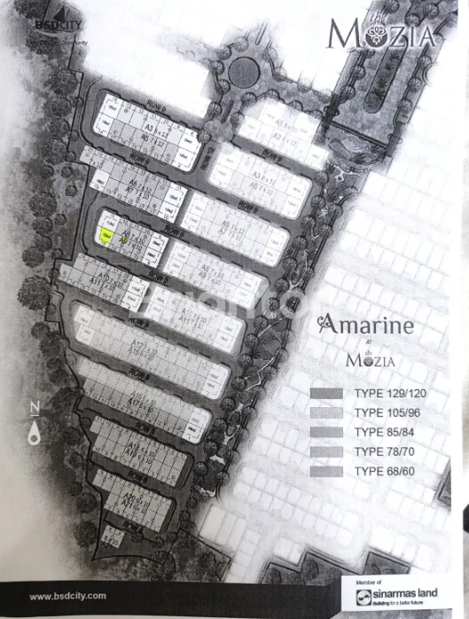 Kavling Ngantong The Mozia Amarine BSD | 102 m², PPJB, Hunian | Rp 1.800.000.000