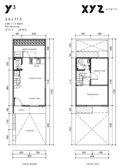Rumah Baru 2 Lantai Park Serpong Charm | 2 KT, PPJB, Hadap Utara | Rp 595.000.000