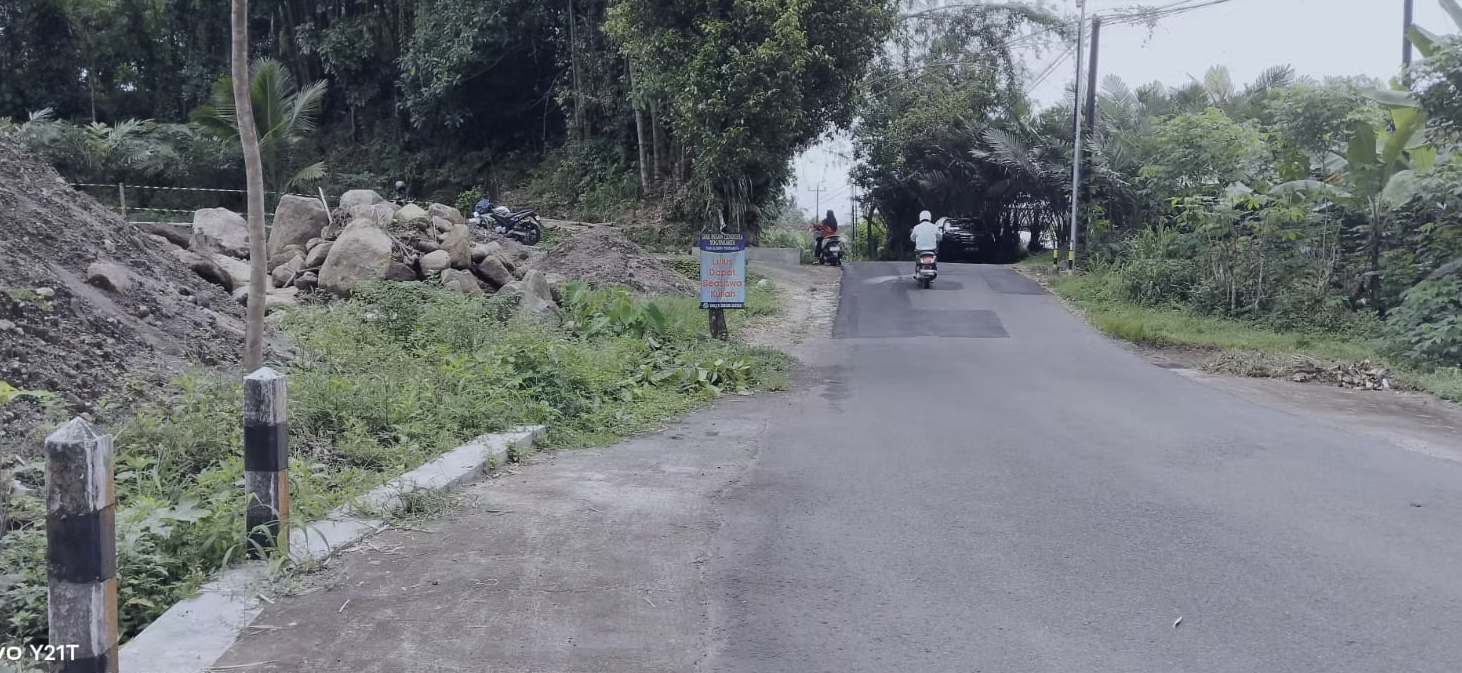 Tanah SHM 1.619 m² di Girikerto, Turi, Sleman, DI Yogyakarta, Pinggir Jalan View Sungai 5