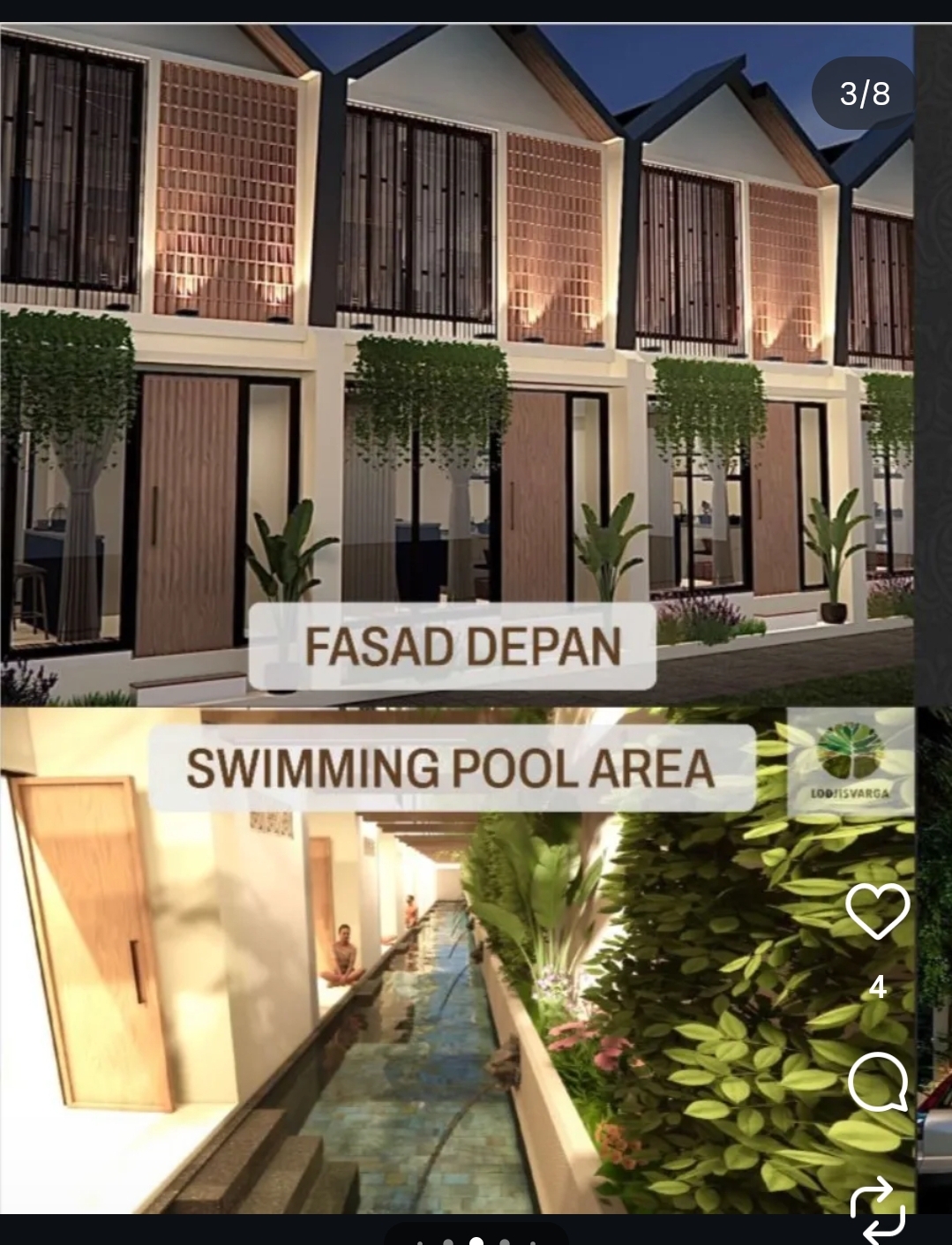 Fully Furnished 1-Bedroom Villa with Private Pool in Sleman, Yogyakarta 7