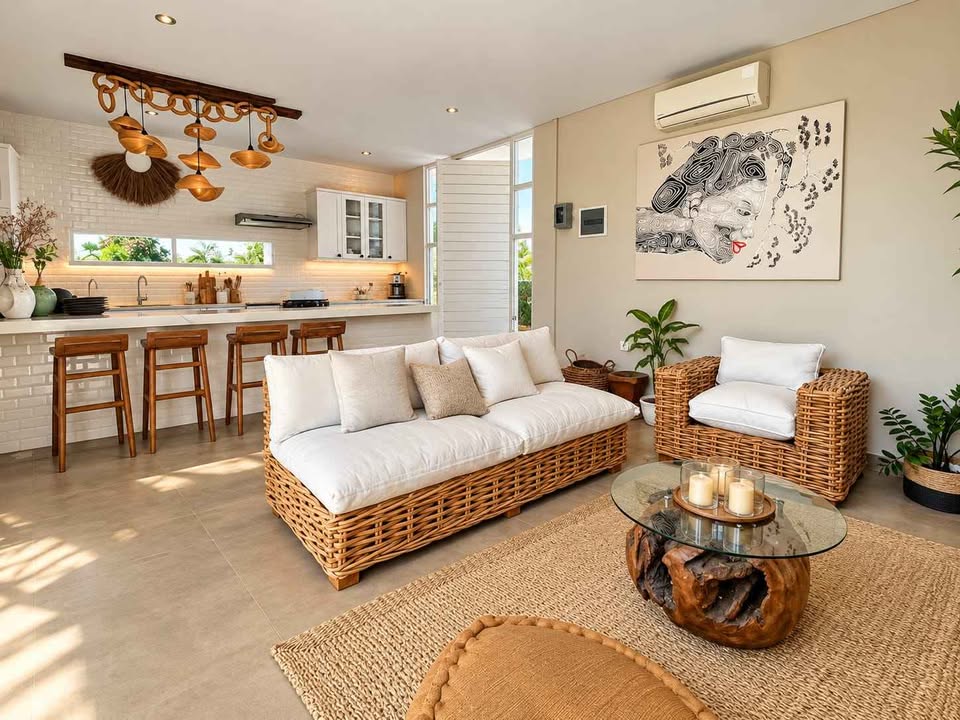 3-Bedroom Villa for Yearly Rent in Umalas Lounge, Kerobokan with Pool & Parking 8