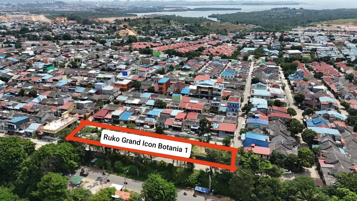 Ruko 2,5 Lantai Grand Icon Botania 1 Batam | HGB, LT 67,5 m² | Rp 1.692.000.000