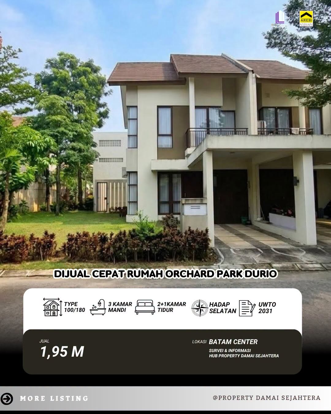 4-Bedroom House for Sale in Jalan Orchard Park, Belian, Batam 2