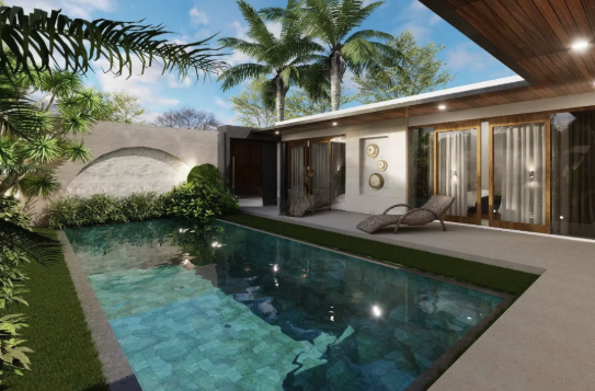 Luxury 2 Bedroom Villa in Seminyak Bali | Fully Furnished, Private Pool | Rent IDR 330M/Year