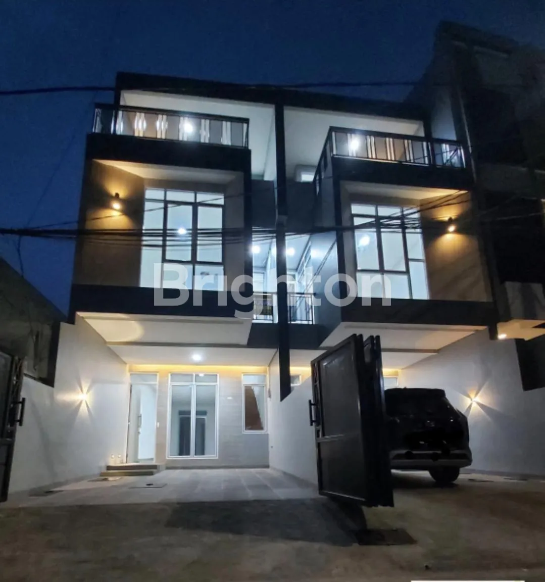 Rumah Baru 3 Lantai Duri Kepa Jakarta Barat | 3+1 KT, SHM, Garasi | Rp 2,3 M 2