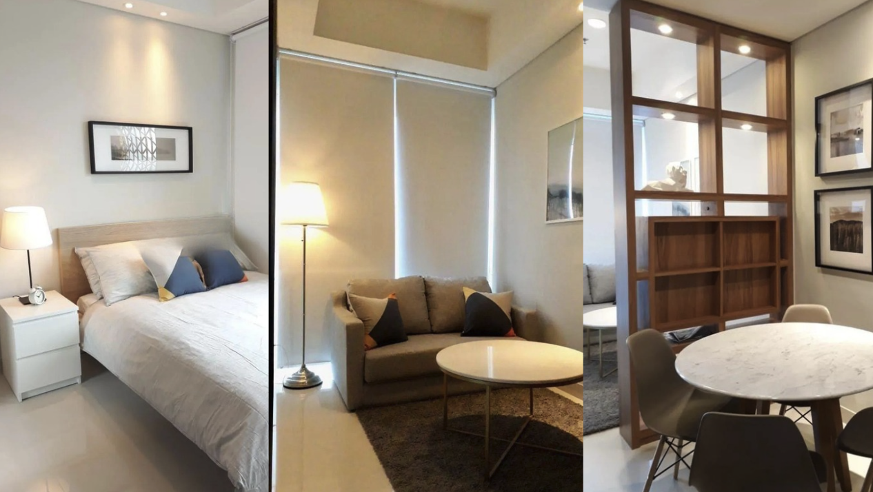 Fully Furnished 1-Bedroom Apartment for Sale in Puri Mansion, Jakarta Barat